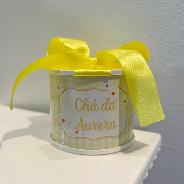 Kit tubolatas personalizadas MARGARIDA • Lembrancinha maternidade | aniversário | chá de bebê - DIVERSOS TEMAS