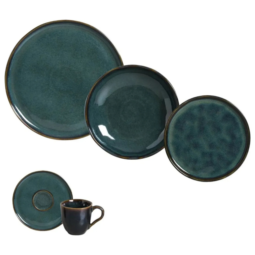 Aparelho De Jantar Bio Oceano 30 Peças Porto Brasil Pratos Bege 6 Pessoas em Oferta na Shopee