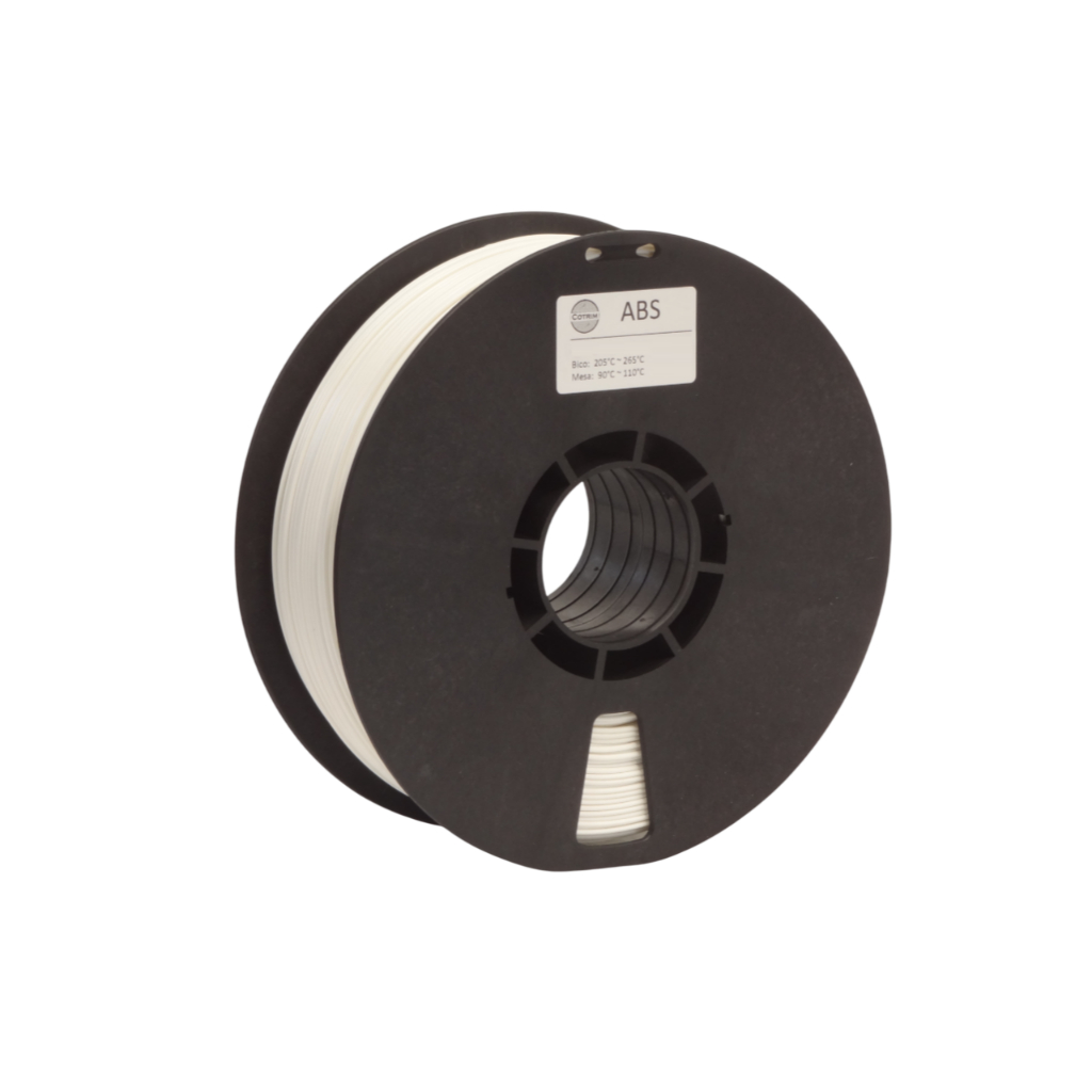 Filamento ABS premium Branco Impressora 3d 1,75mm 1.75 mm 1kg Matéria prima virgem de engenharia