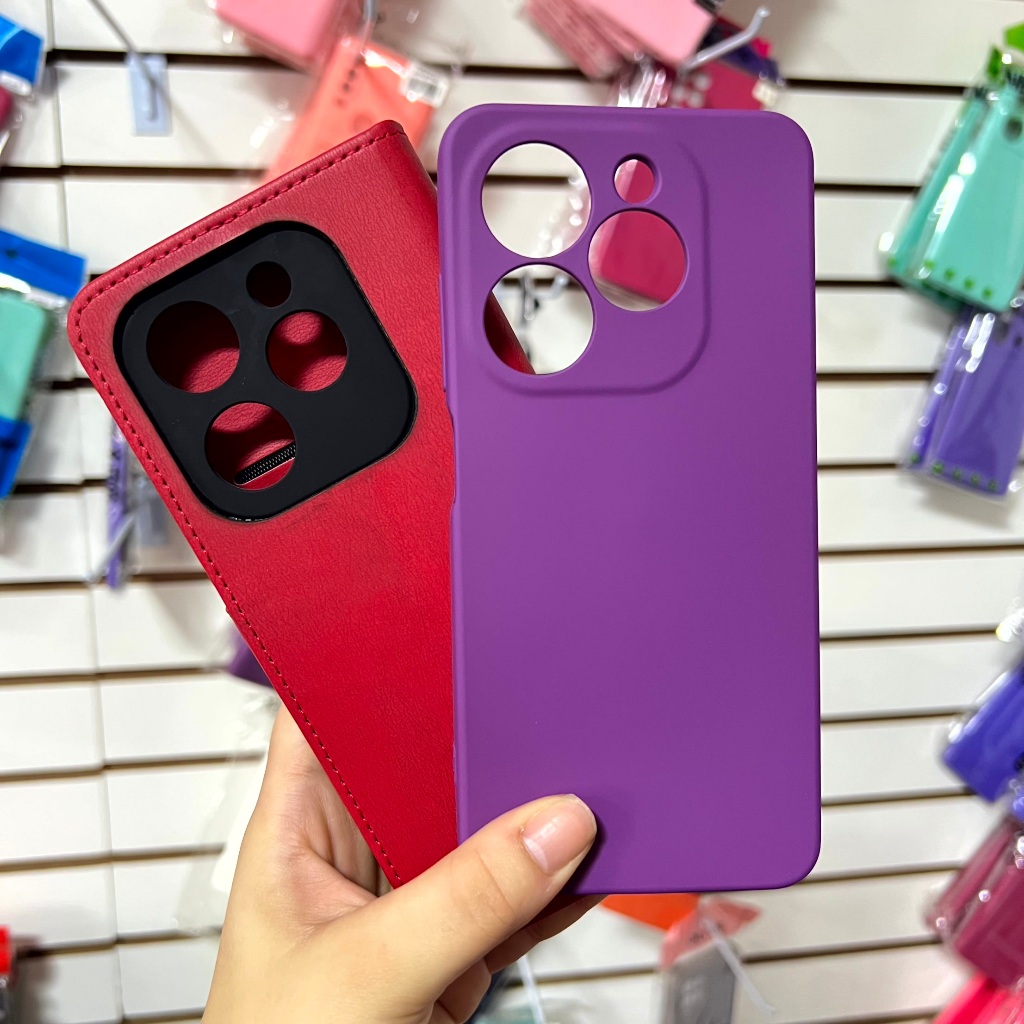 Capa Capinha Compativel Smart 8 / 8 Pro - Kit 2 Un Carteira + Silicone case