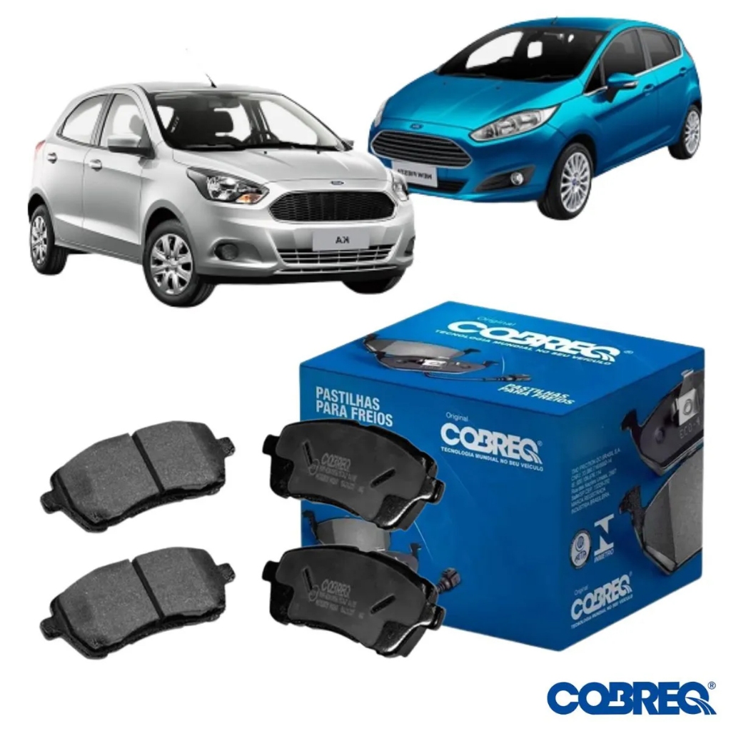 Pastilha De Freio Ford Fiesta Ka 1.0 1.5 1.6 2010/ N-1465