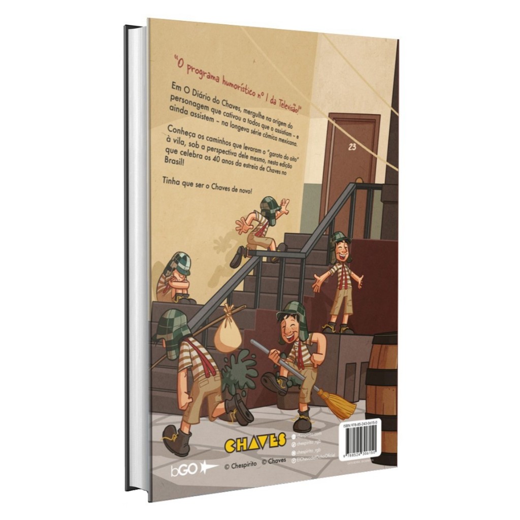 Detalhes do O diário do Chaves - Livro oficial