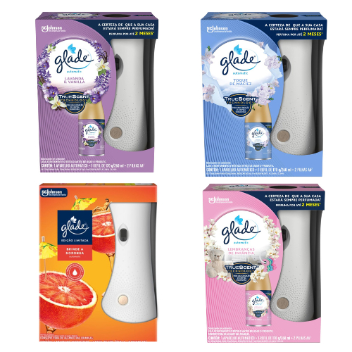 Glade Aparelho Aromatizador de Ambiente Automático c/ Refil 260ml - Diversas Fragrâncias
