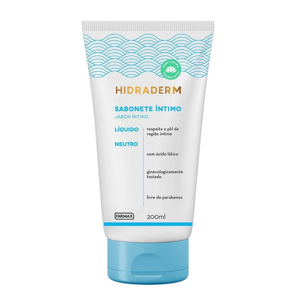 Sabonete Íntimo Hidraderm Neutro 200ml em Oferta na Shopee