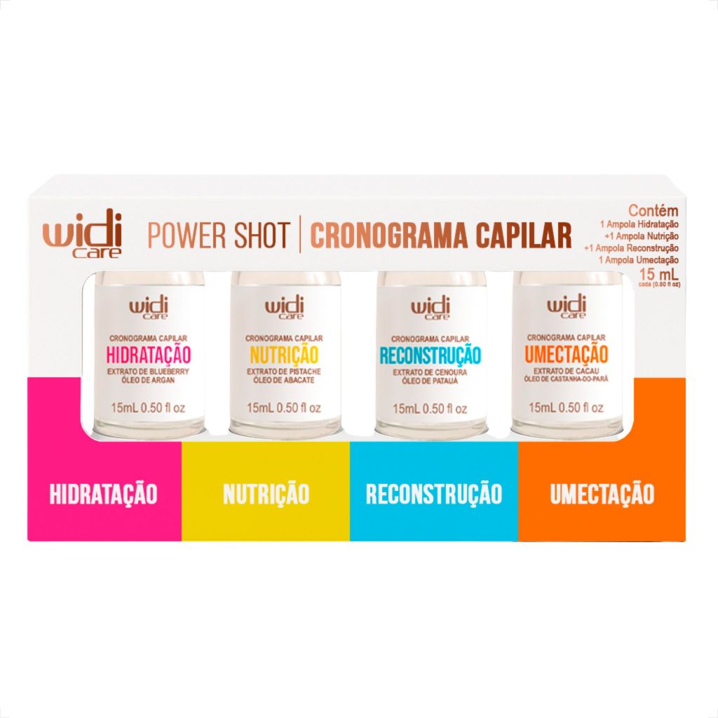 Power Shot Cronograma Capilar 60ml - Widi Care