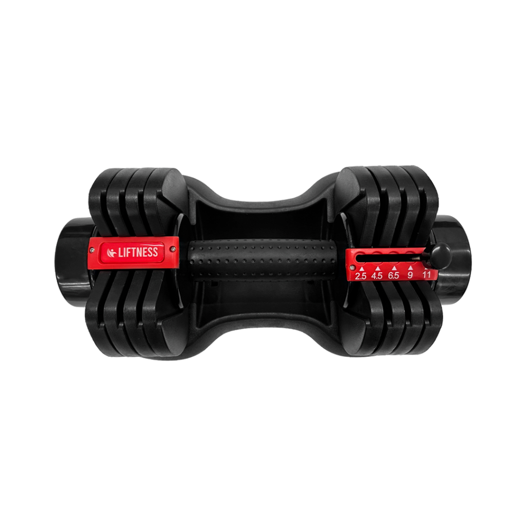 Halter Ajustável 11kg Smart Dumbbell Musculação Liftness