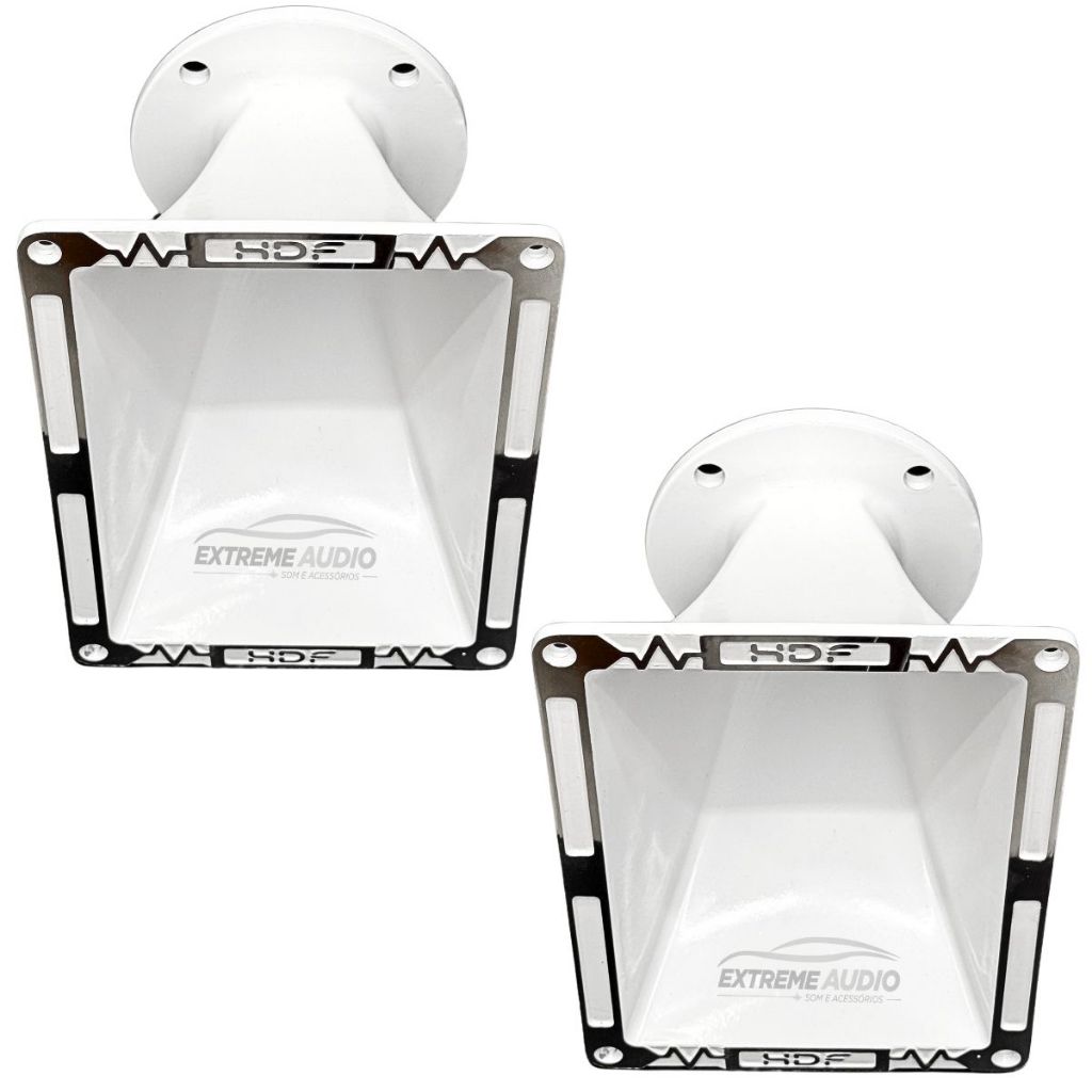 Corneta Lente Hdf Expansor 1420 2 Pol Boca Quadrada Branca 2 unidades em Oferta na Shopee