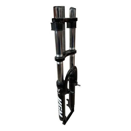 Suspensão Garfo Bike Aro 26 Standard 2 Andar Gordo 21.1mm Cromado Vgm
