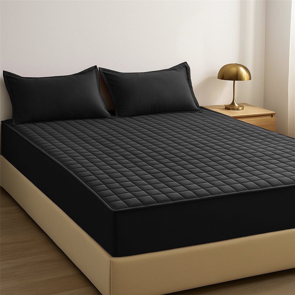Capa de Colchão Impermeável Box Protetor Impermeável Berço, Solteiro, Casal, Queen, King Menor Preço