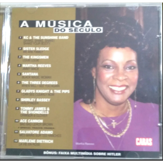Cd A Música Do Século Coleção REVISTA Caras VOL. 43 SEMINOVO