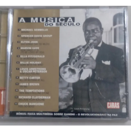 Cd A Música Do Século Coleção REVISTA Caras VOL. 19 EXCELENTE ESTADO