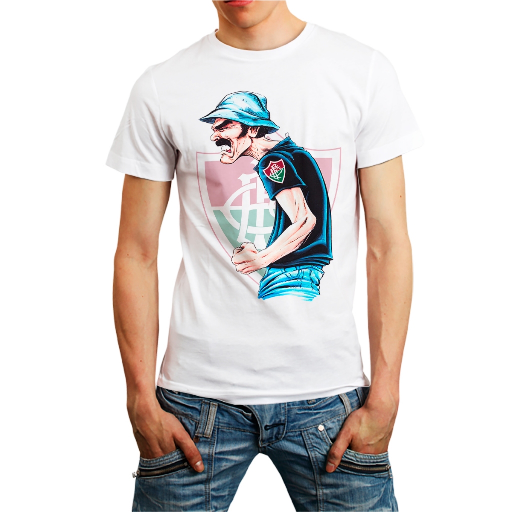 CAMISETA SR MADRUGA FLUMINENSE MASCULINA