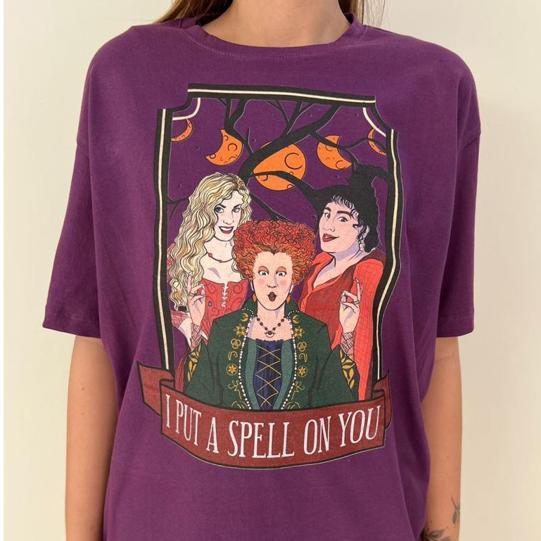 Camiseta Abracadabra - Roxa