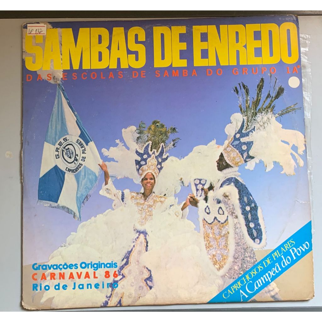Lp Sambas De Enredo Das Escolas De Samba Do Grupo 1a - Hbs