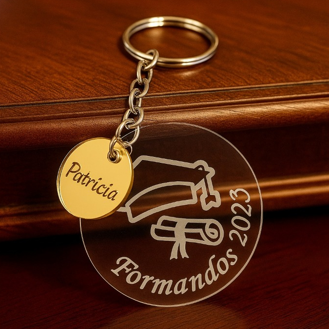 Chaveiro Formatura Formandos Lembrancinha Curso Faculdade Acrílico Brinde Presente Fim de Ano Escola Aluno em Oferta na Shopee