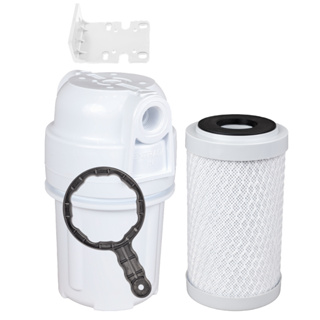 Filtro Torneira Pia Chuveiro + Refil Carbon Block Tira Cloro em Oferta na Shopee