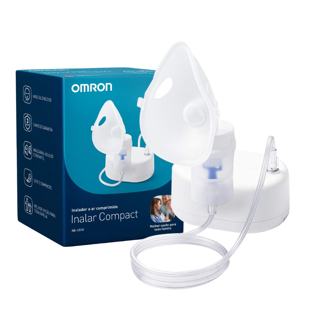 Inalador Nebulizador Inalar Compact NE-C810 em Oferta na Shopee