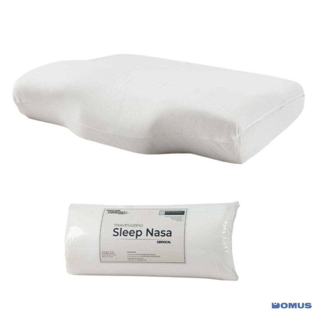 Travesseiro Nasa Cervical Anatômico Viscoelástico Ortopédico Master Comfort — imagem 2 de 2