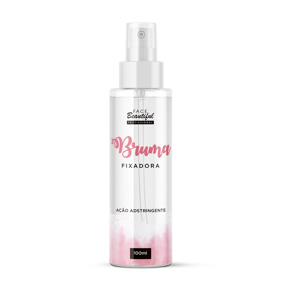 Bruma Finalizadora Para Maquiagem Face Beautiful 100ml Bruma Finalizadora Para Maquiagem Face Beautiful 100ml