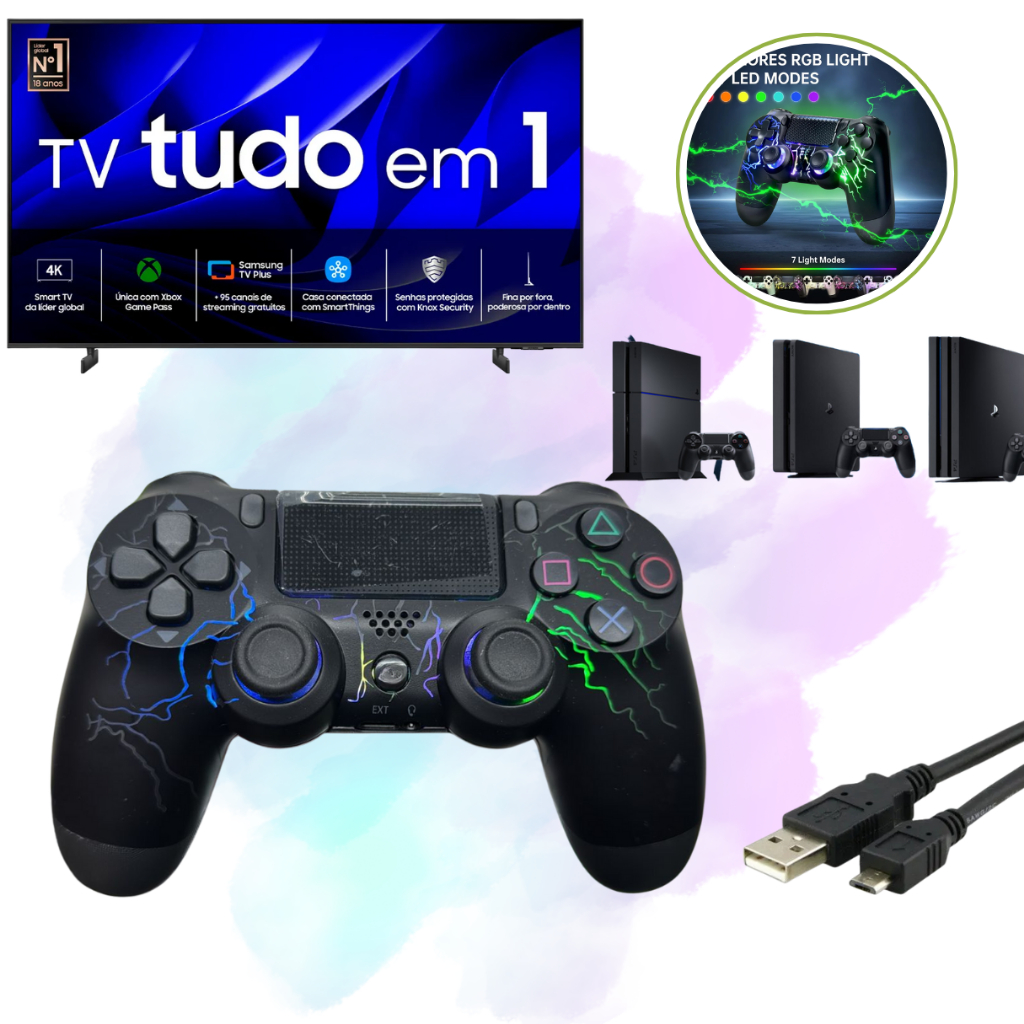 Controle Para Tv Samsung Xbox Gaming Hub Geforce Now Crystal Pc Gamer Lancamento
