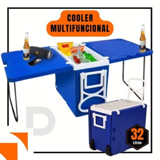 Cooler Multifuncional Super Térmica 32 Litros Casa Praia Multiuso em Oferta na Shopee