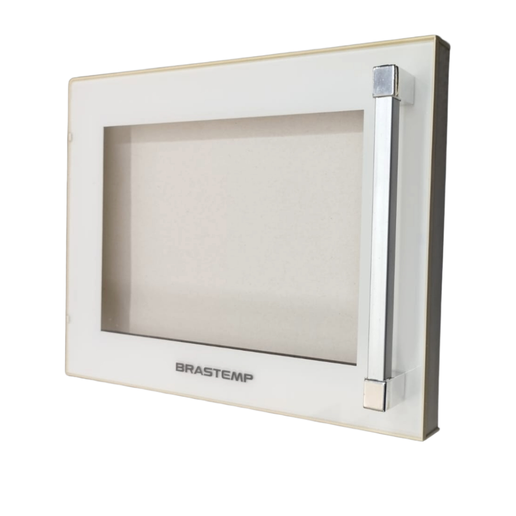 Puxador de Porta Compatível Micro-ondas Brastemp Maxi BMS35 BMX35 BMG35 BMT45