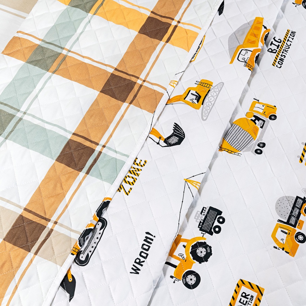 Kit Cobre Leito Dupla Face Tutti Kids 02 Peças | Estampas Infantil - Colcha Solteiro Menino e Menina — imagem 2 de 2