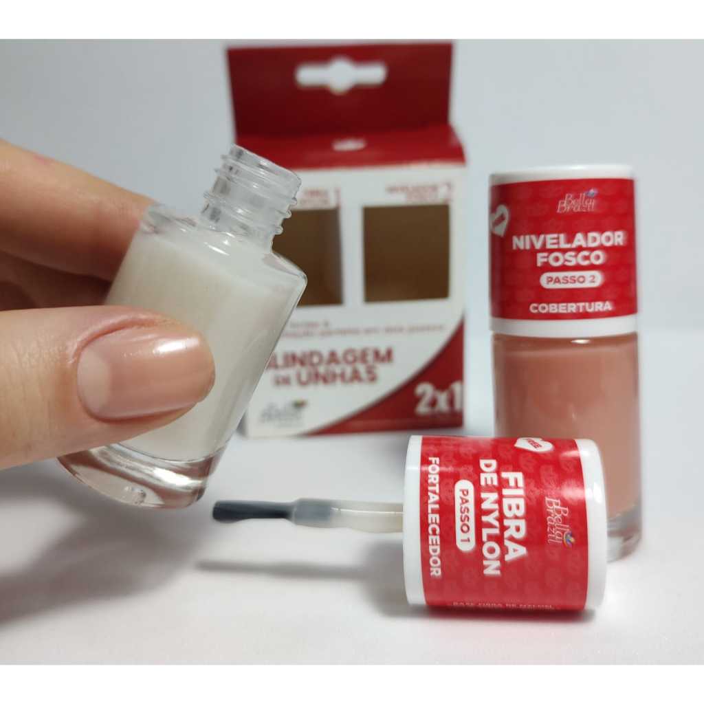 Kit Blindagem de Unhas Bella Brazil - O Original