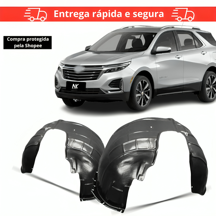 Par/Un Parabarro Dianteiro Equinox 2018 2019 2020 A 2024 Esquerdo