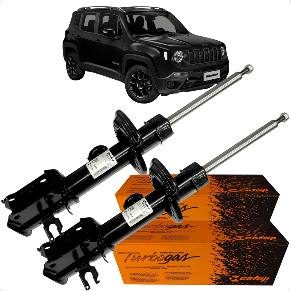 Par Amortecedor Dianteira Jeep Renegade 1.8 2.0 4x2 em Oferta na Shopee