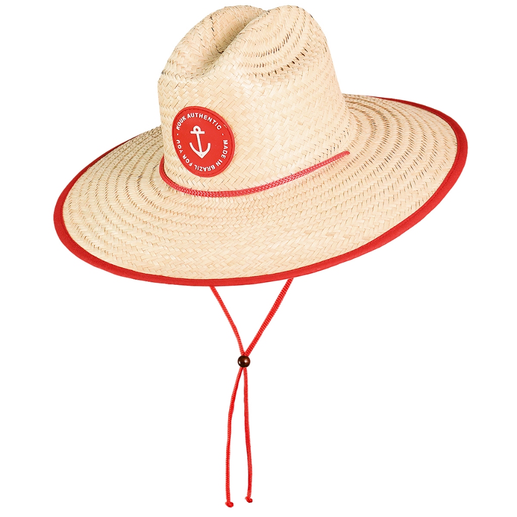 Chapéu De Palha Premium Masculino Feminino Proteção Solar Piscina Praia Surf Verão Festa Pantaneiro