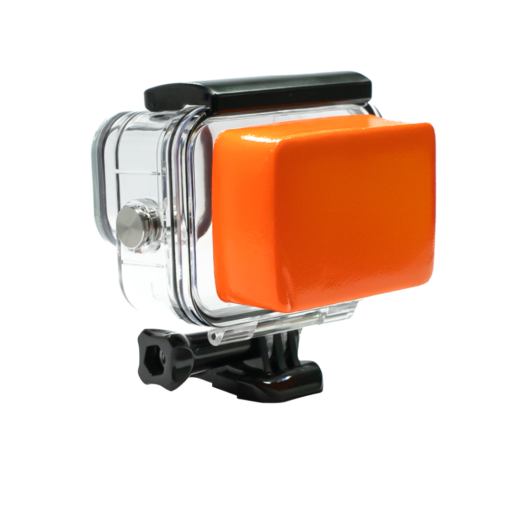 Bóia Flutuante para Câmeras GoPro Floaty Mantém a Câmera na Superfície Caso Caia na Água