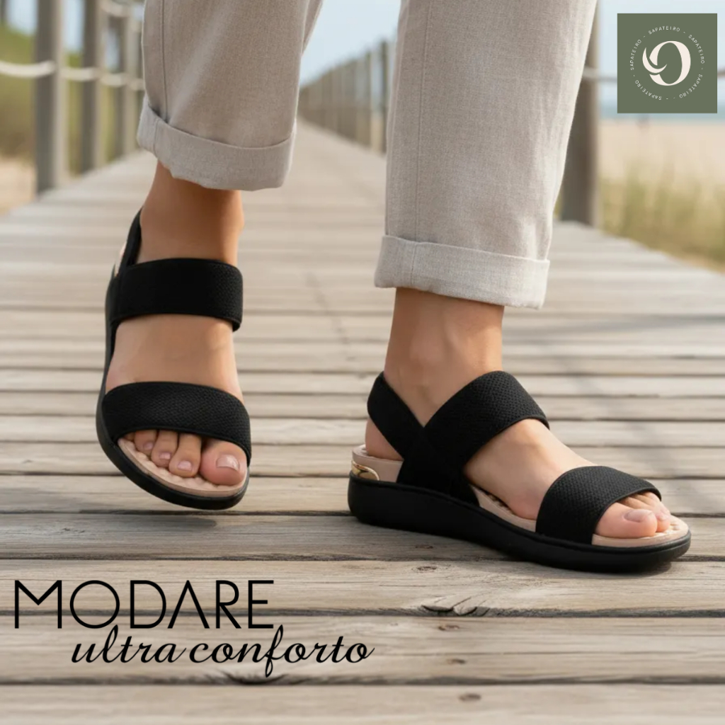 Sandália Ortopédica Feminina Ultraconforto Modare Esporão Palmilha Macia Massageadora Conforto em Oferta na Shopee
