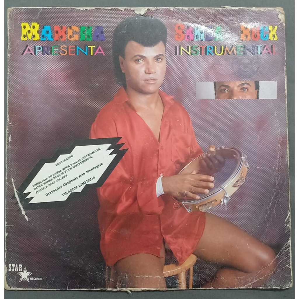 Disco de Vinil LP Mancha Apresenta Samba Rock Instrumental