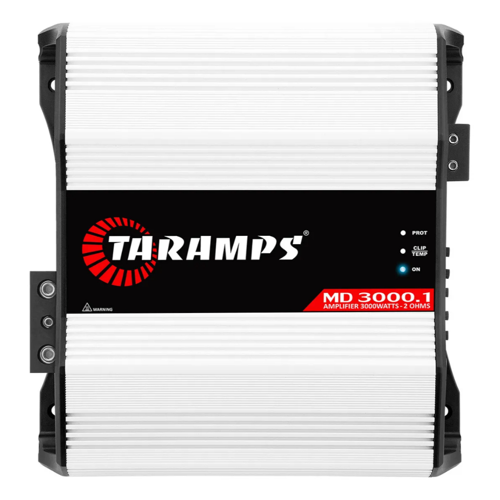 Modulo Som Automotivo Taramps Md 3000 2 Ohms Amplificador Digital 12v Mono Potencia 3000w Rms 2 Ohms Full Range Rca Md