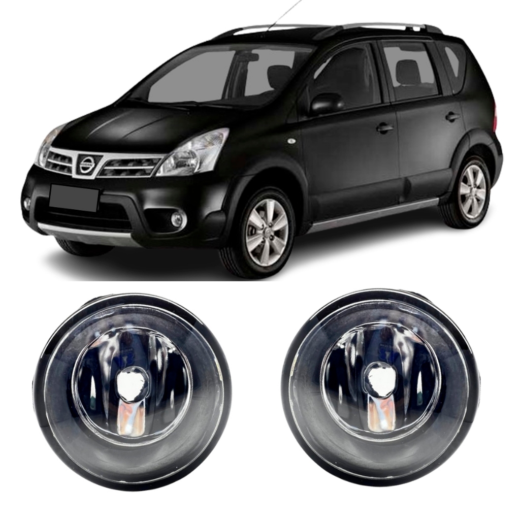 Farol De Milha Neblina Nissan Livina X Gear 2010 2011 2012 2013 2014 em Oferta na Shopee