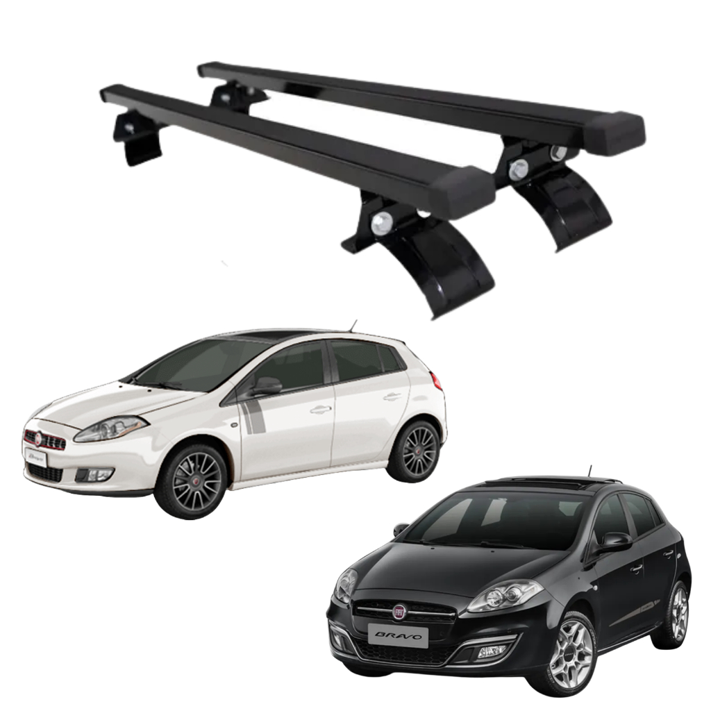 Rack De Teto Em Aço P/ Fiat Bravo (2010 A 2016)