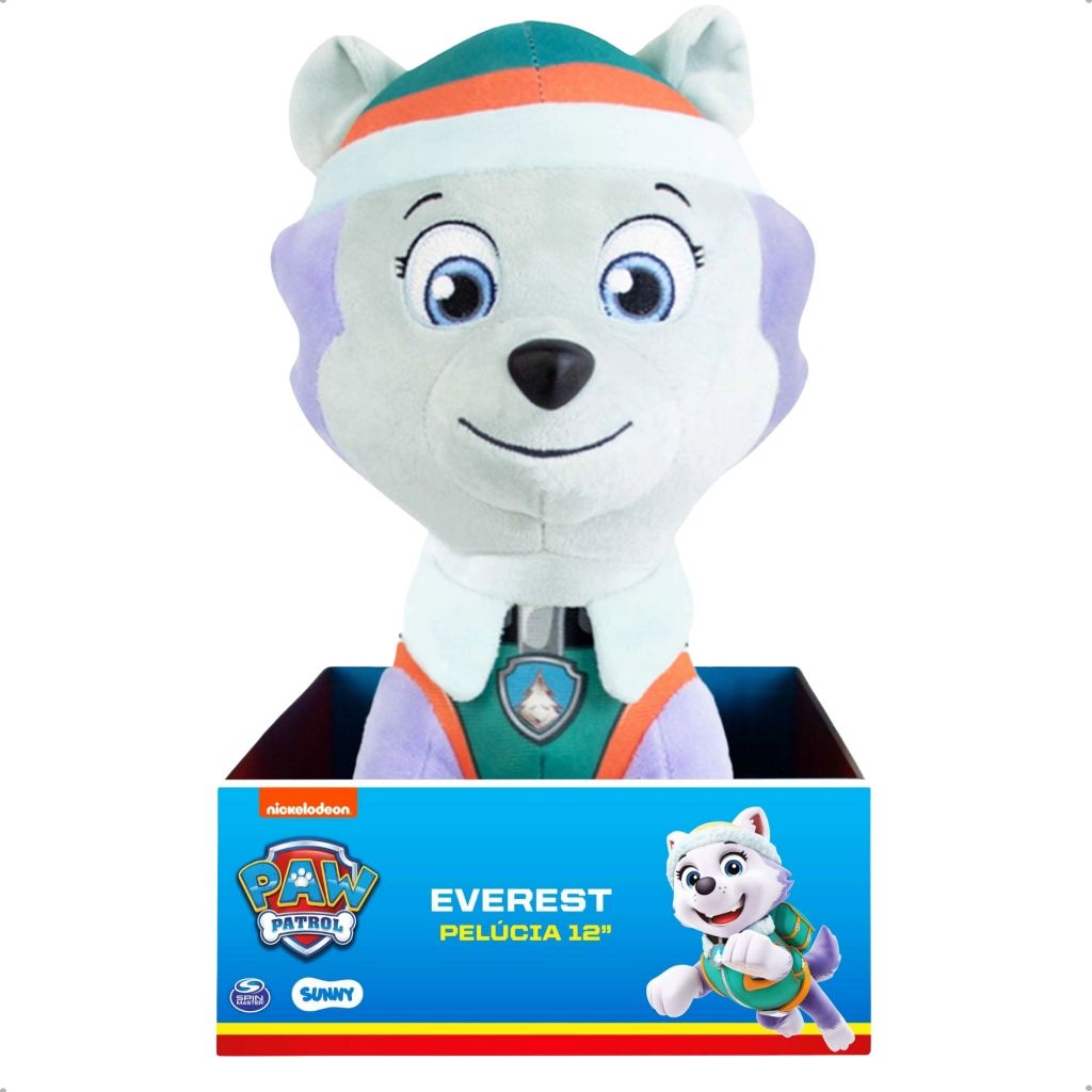 Pelúcia Patrulha Canina Boneco Brinquedo Infantil Everest Tamanho G Original Sunny em Oferta na Shopee