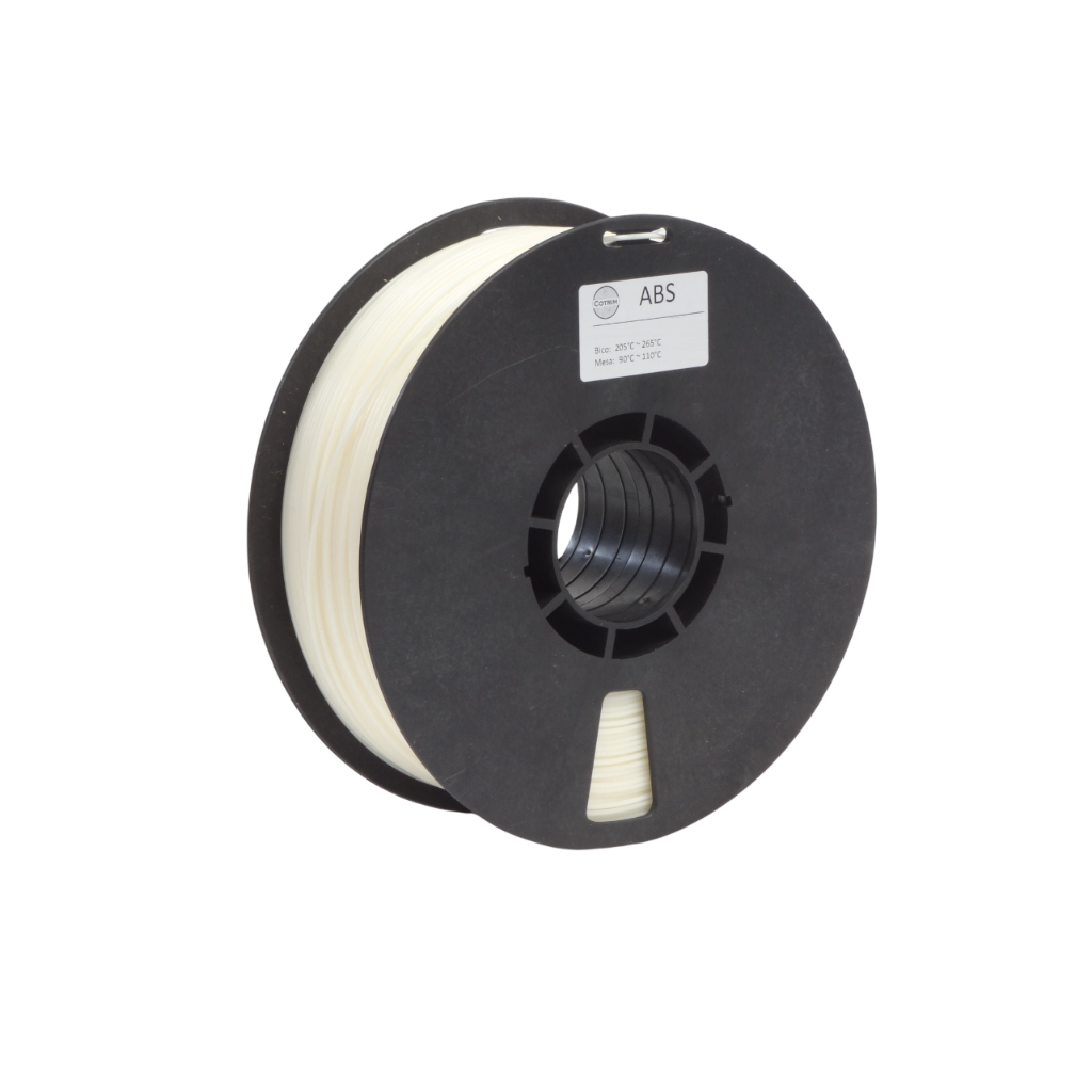 Filamento ABS premium Natural Impressora 3d 1,75mm 1.75 mm 1kg