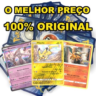 POKÉMON ORIGINAL LOTES ATÉ 110 CARTAS [ ORIGINAL COPAG ] em Oferta na Shopee