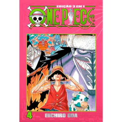 Mangá - One Piece 3 em 1 - 04 - Novo/Lacrado