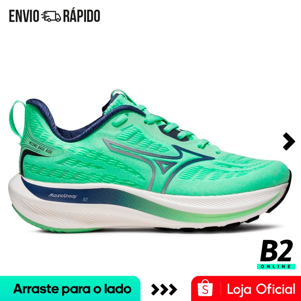 Tênis Mizuno Base Ride Feminino Original com Nota Fiscal e Garantia em Oferta na Shopee