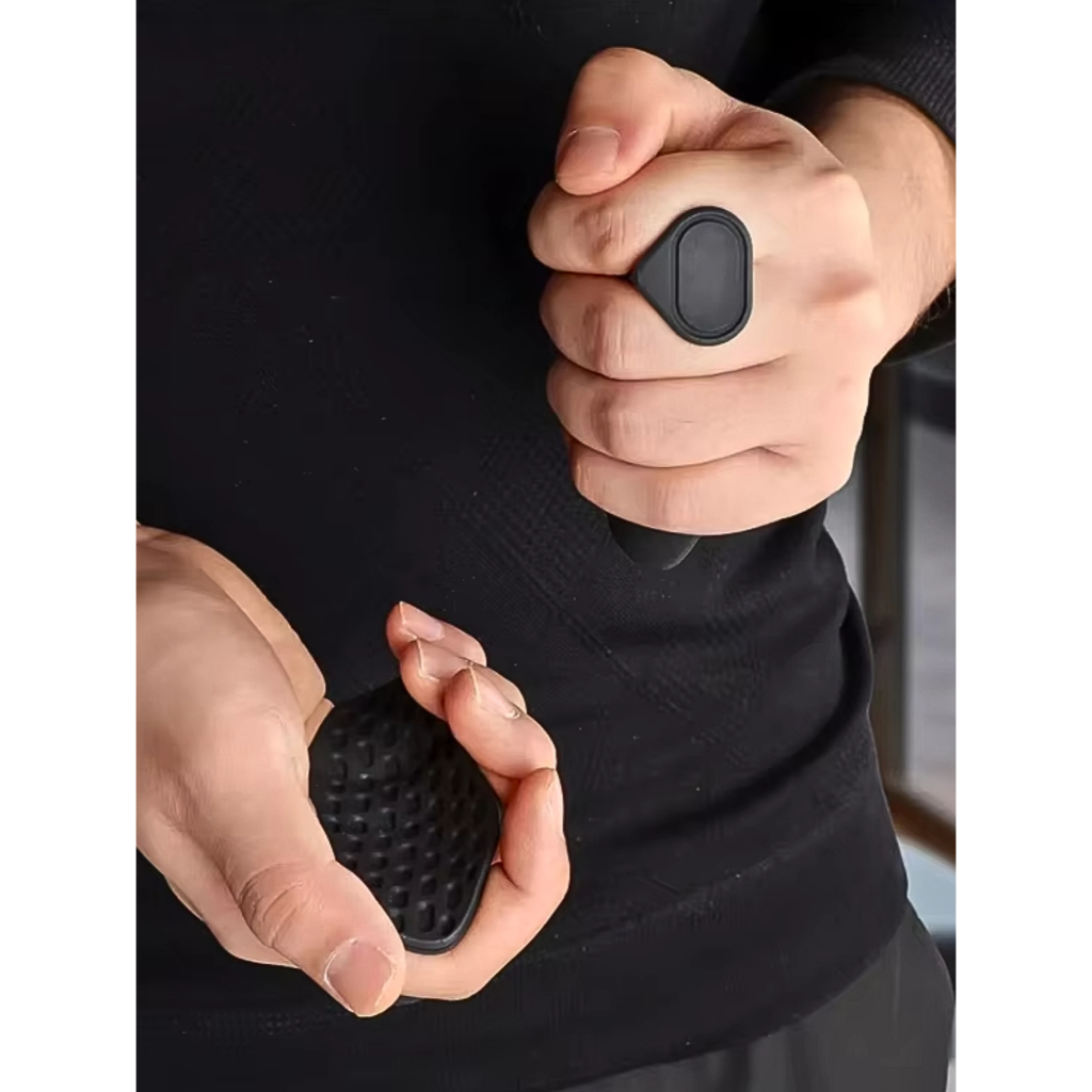 Suporte de Borracha Grip Luva Meio dos Dedos Treino Cross Fit Academia Musculação fitness