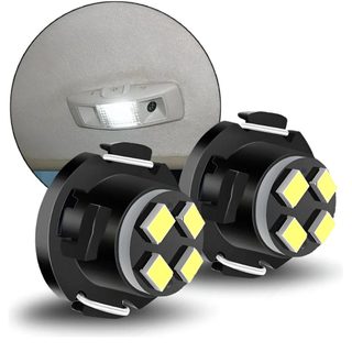 2 Lâmpada Led Teto Traseira Golf Bora Polo Branco 6000k Lanterna Cortesia