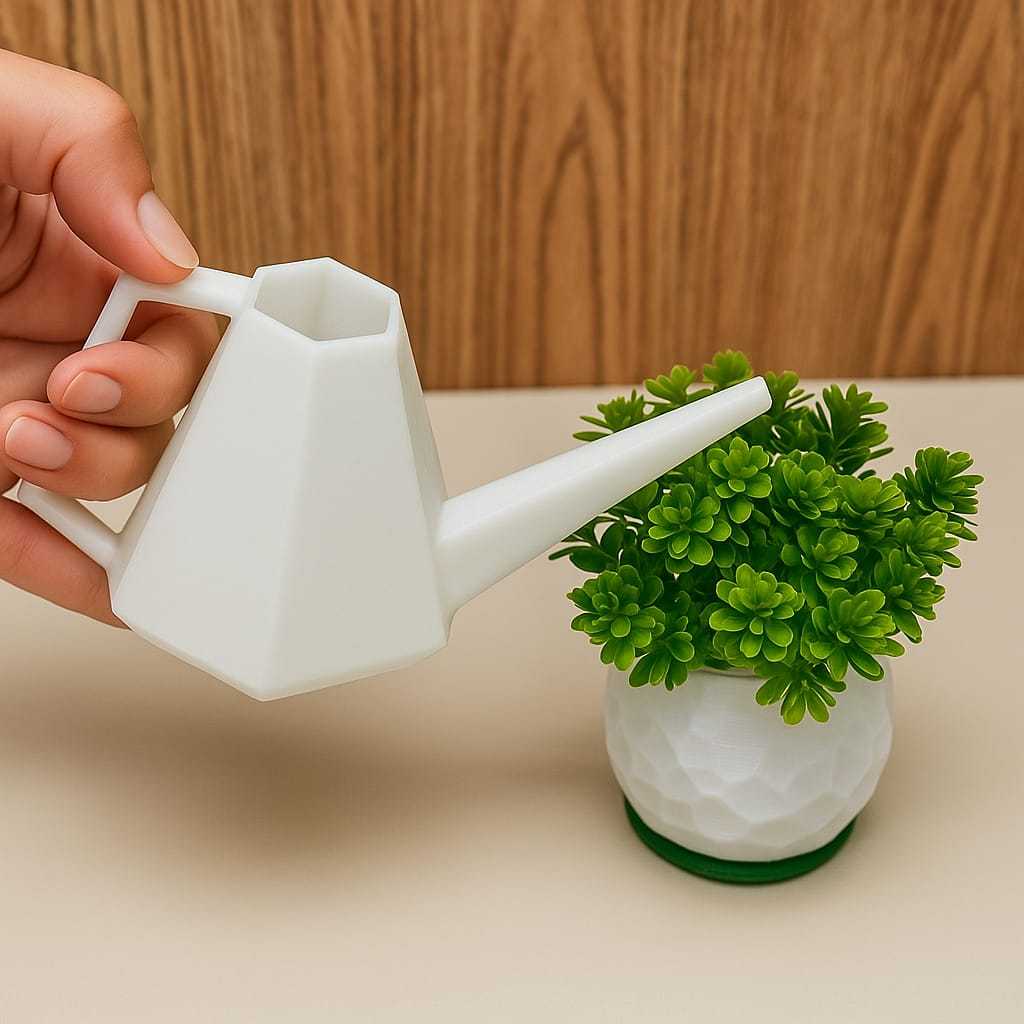 Mini Regador Para Planta, Suculenta ou Flor com Drenagem – Jardim Vertical, Mini Horta em Oferta na Shopee