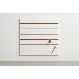 Painel canaletado 45x60 Branco em Oferta na Shopee