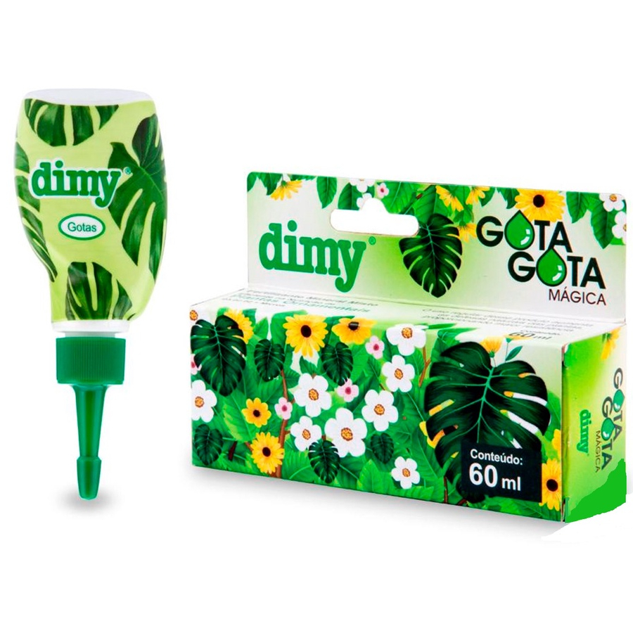 Fertilizante Gota Gota Mágica NPK 03-02-02 Dimy 60ml