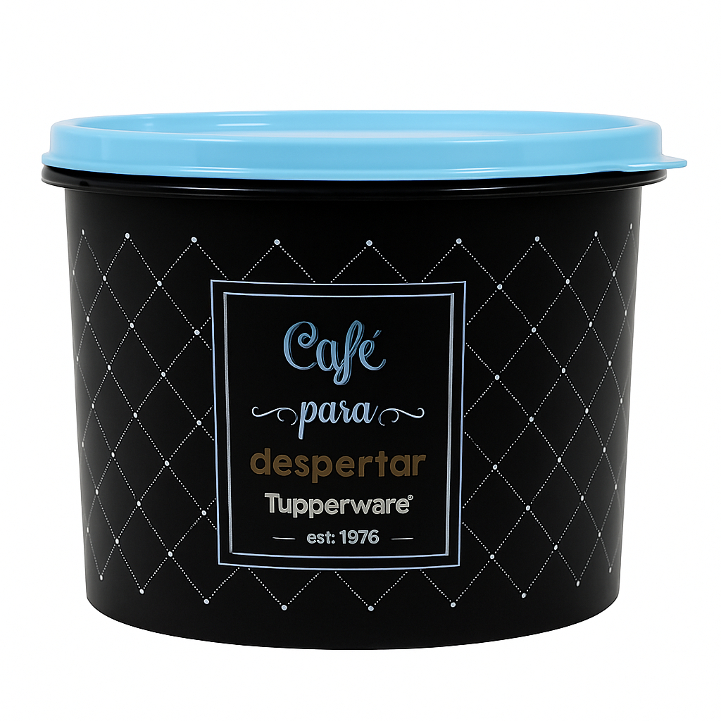 Tupperware Caixa de Café 700g Bistrô  | Conserva o Sabor e Organiza sua Cozinha com Estilo!