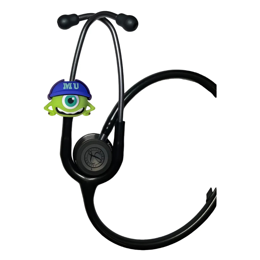 Acessório Personagens para Estetoscópio - Enfeite para Estetoscópio Pediátrico/Enfermagem Pingente Clínico Fofura