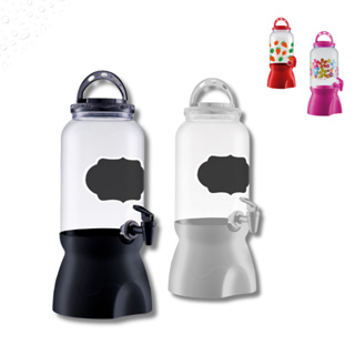 Suqueira Grande Dispenser Transparente De Plástico 3,6 Litros Com Suporte E Torneira Jarra de Suco em Oferta na Shopee